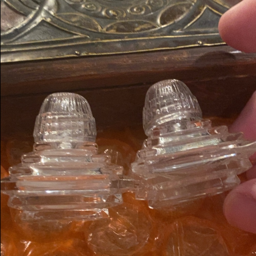 BACCARAT GLASS 1816 ANTIQUE SHAKER SET AMAZING!!!